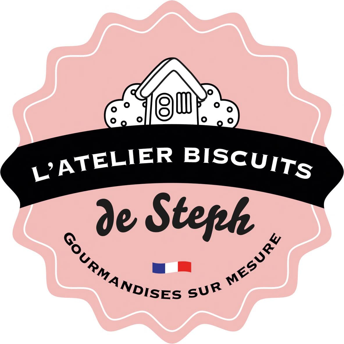 Logo les biscuits de steph Logo les biscuits de steph
