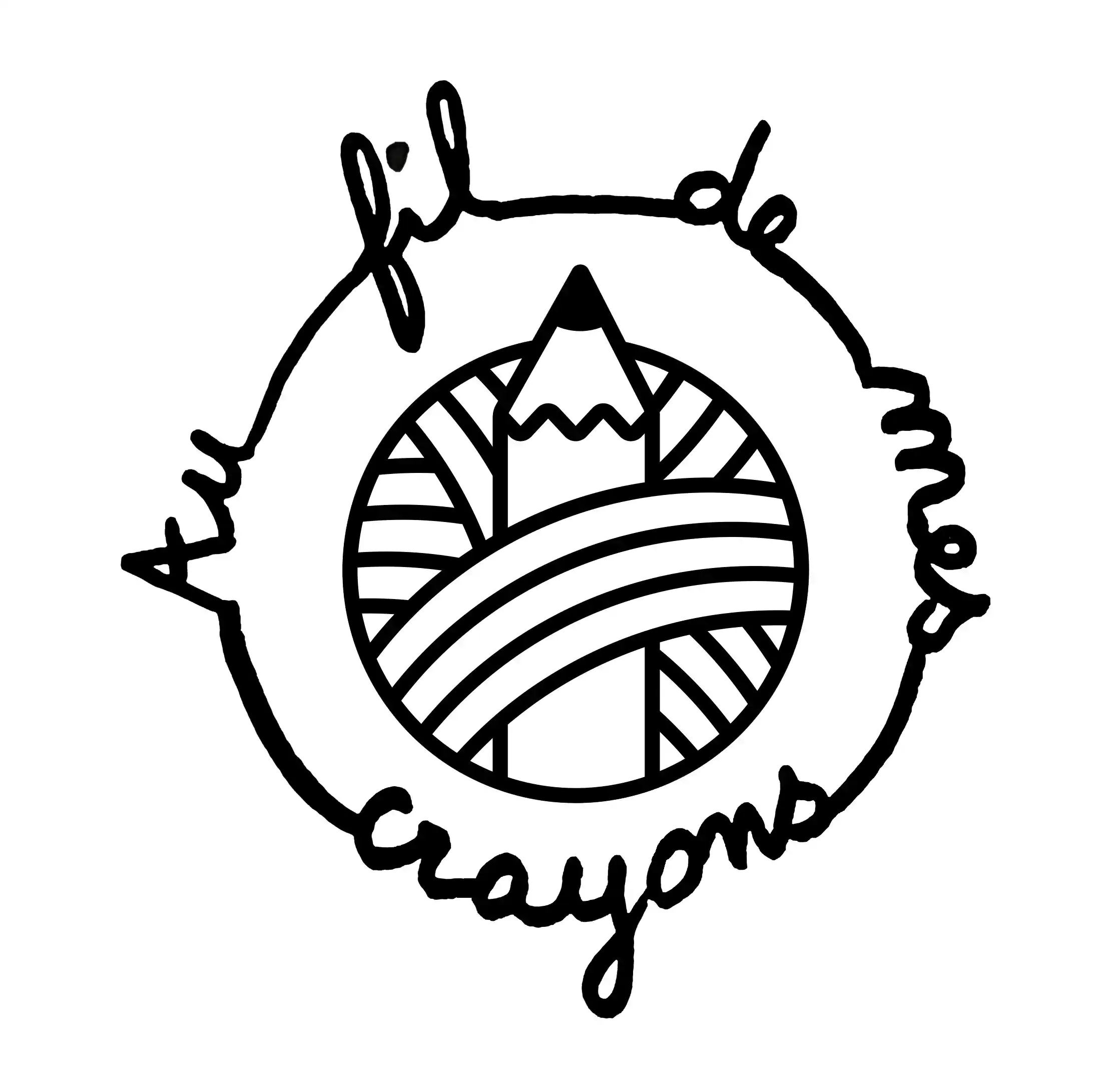 au fil de mes crayons - logo